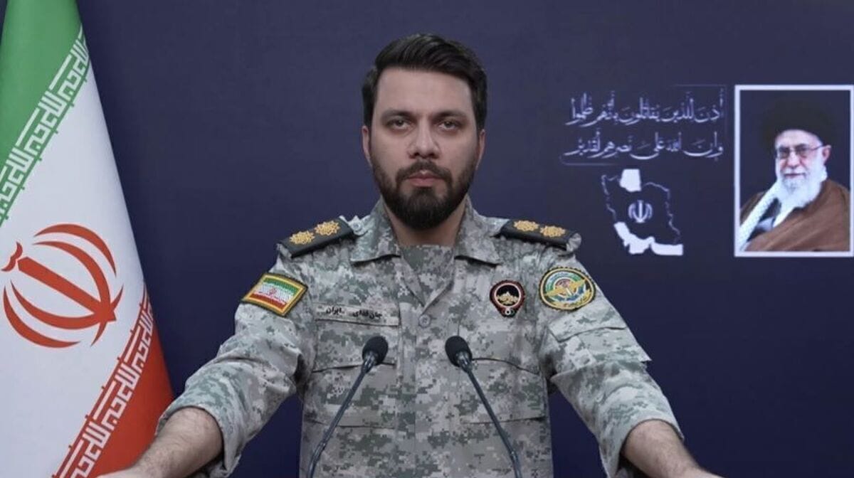 El teniente coronel iraní Ebrahim Zolfaqari. Foto: IRNA