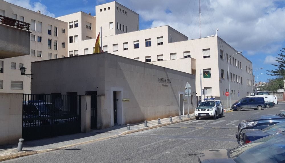 La Comandancia de la Guardia Civil de Melilla. Foto: La Voz del Sur
