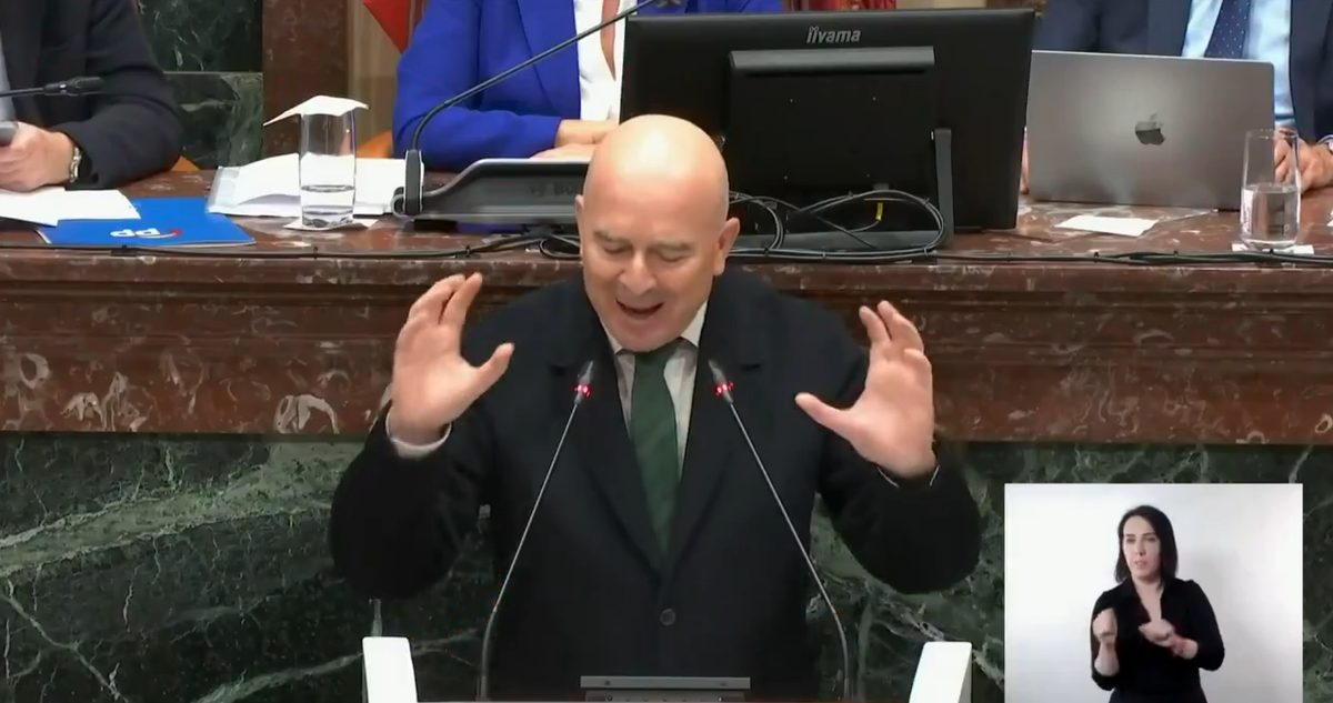 Antonio Martínez, diputado de Vox en la Asamblea de Murcia. Foto: RTVE