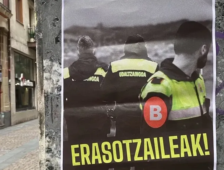 Otro policía municipal agresor en Bilbo