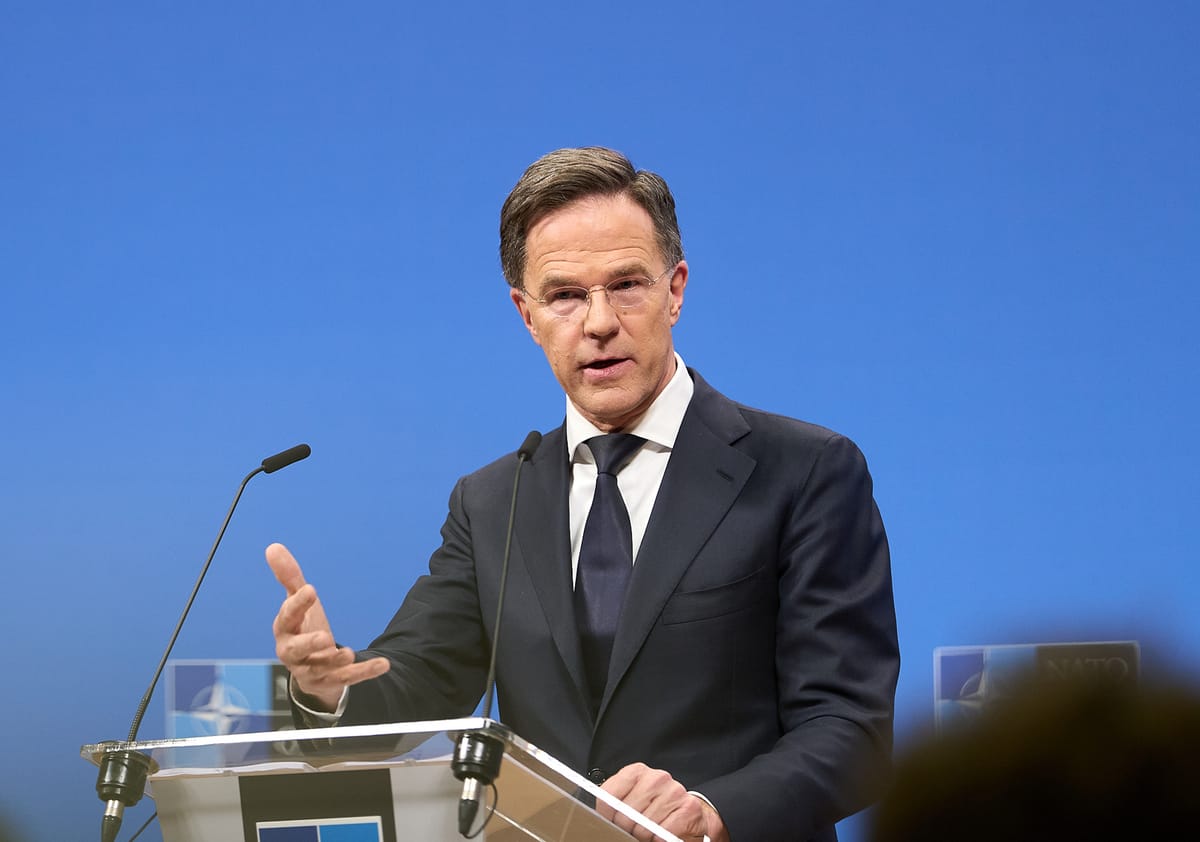 Mark Rutte, secretario general de la OTAN. Foto: @OTAN (X)