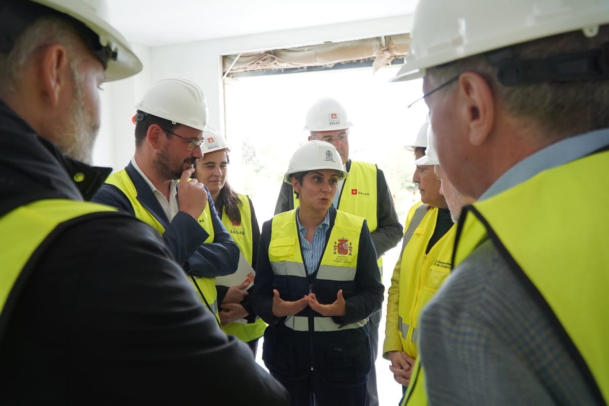 La ministra de vivienda, Isabel Rodríguez. Foto: @viviendagob (X)