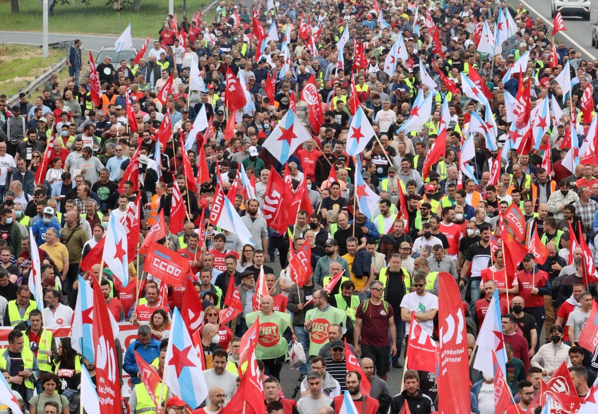 El metal de Pontevedra para la provincia contra la precariedad y el recorte de derechos