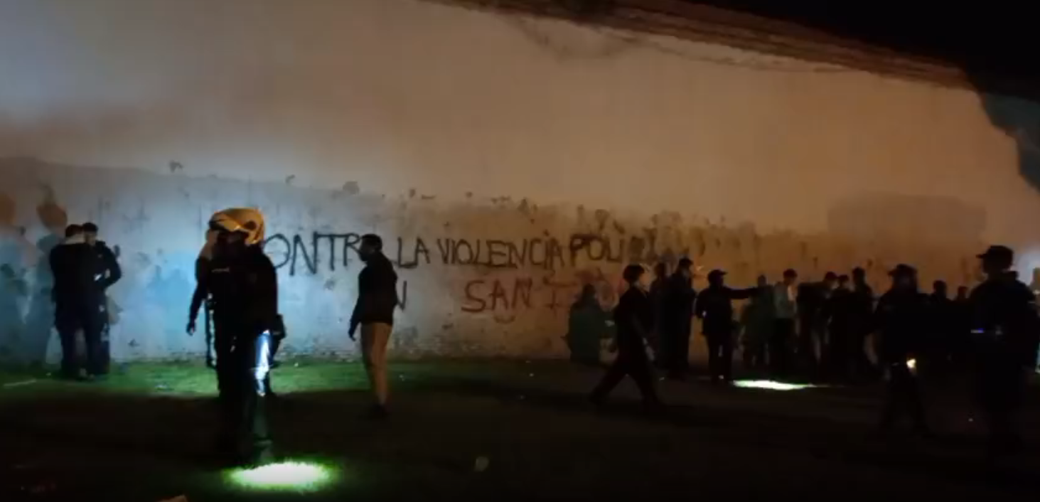 Cacheos de la Policía Nacional en las fiestas de San Isidro. Foto: Cedida