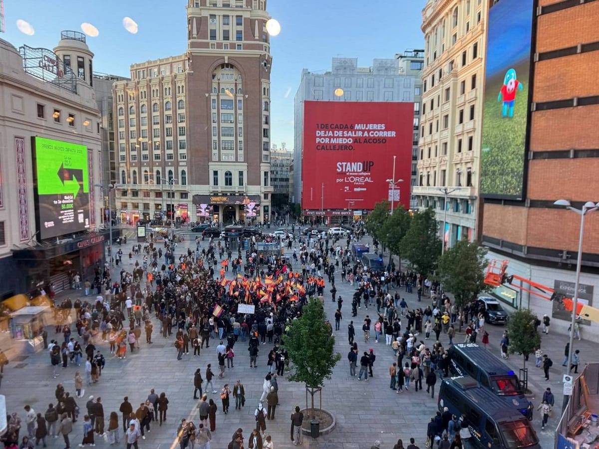La Audiencia Nacional anula una multa de 10.000 euros a Falange y el Gobierno autoriza su manifestación