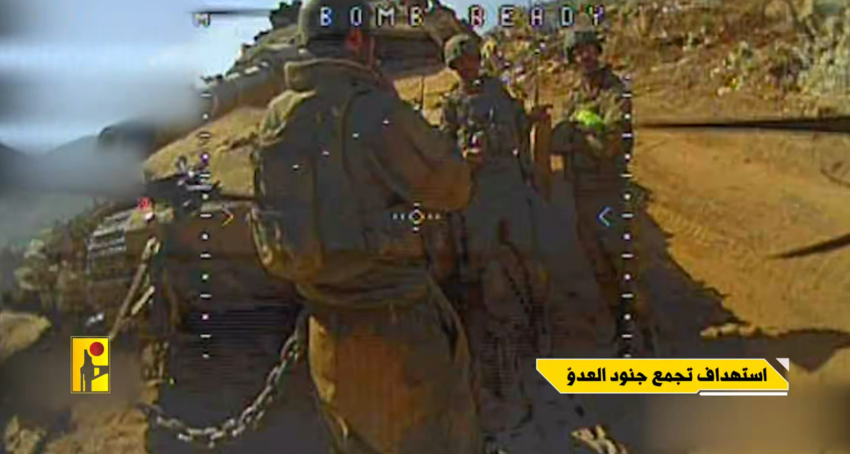 Hezbollah provoca varias bajas con drones al ejército israelí
