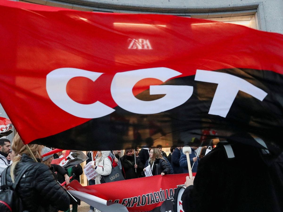 Imagen de archivo de una protesta sindical de CGT. Foto: CGT