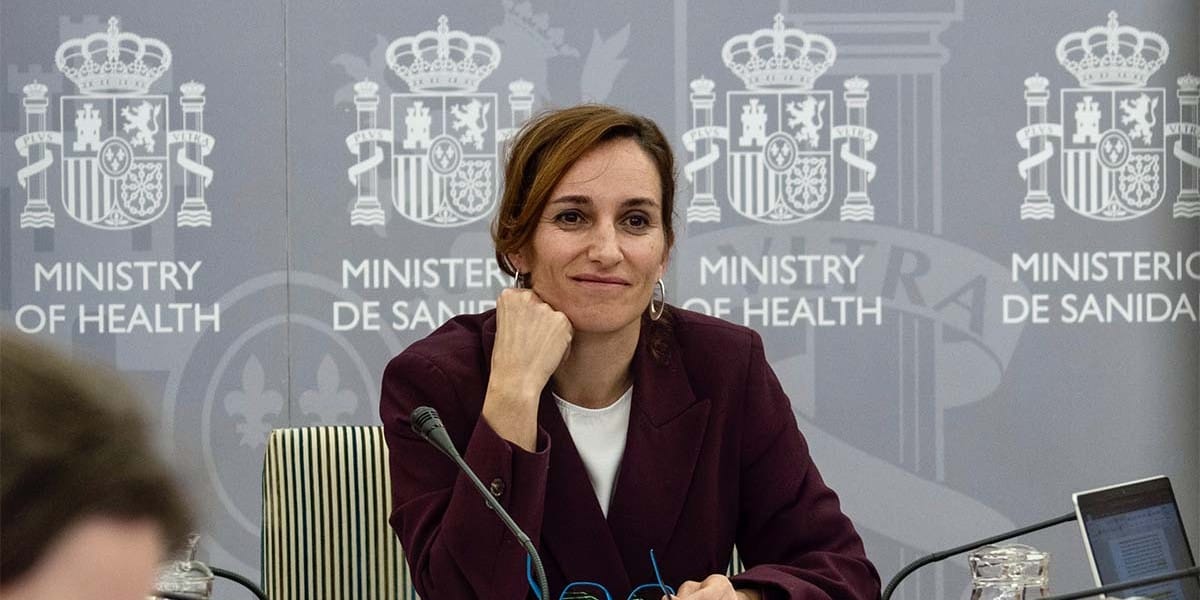 Imagen de archivo de la ministra de Sanidad, Mónica García. Foto: diariofarma.com