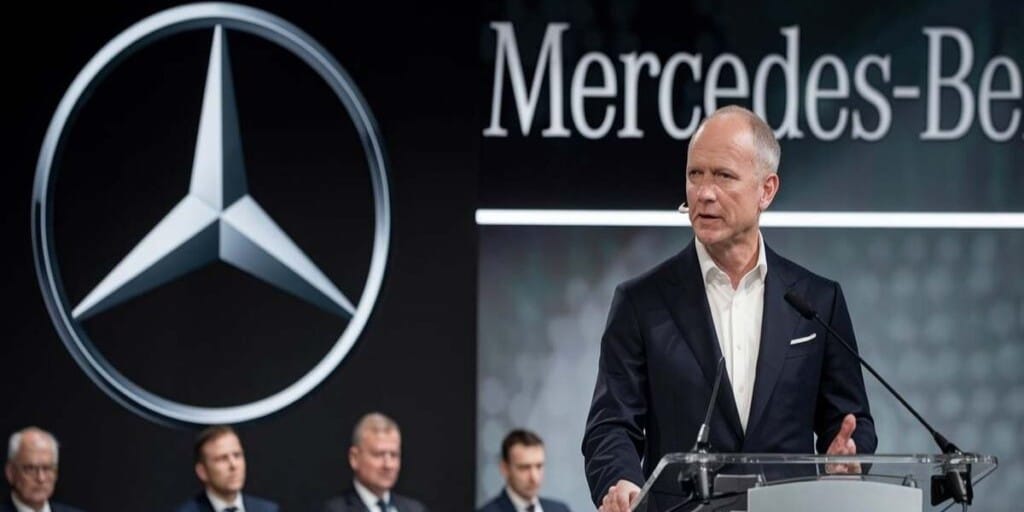Imagen de archivo del CEO de Mercedes-Benz, Källenius. Foto: thecarguider.com