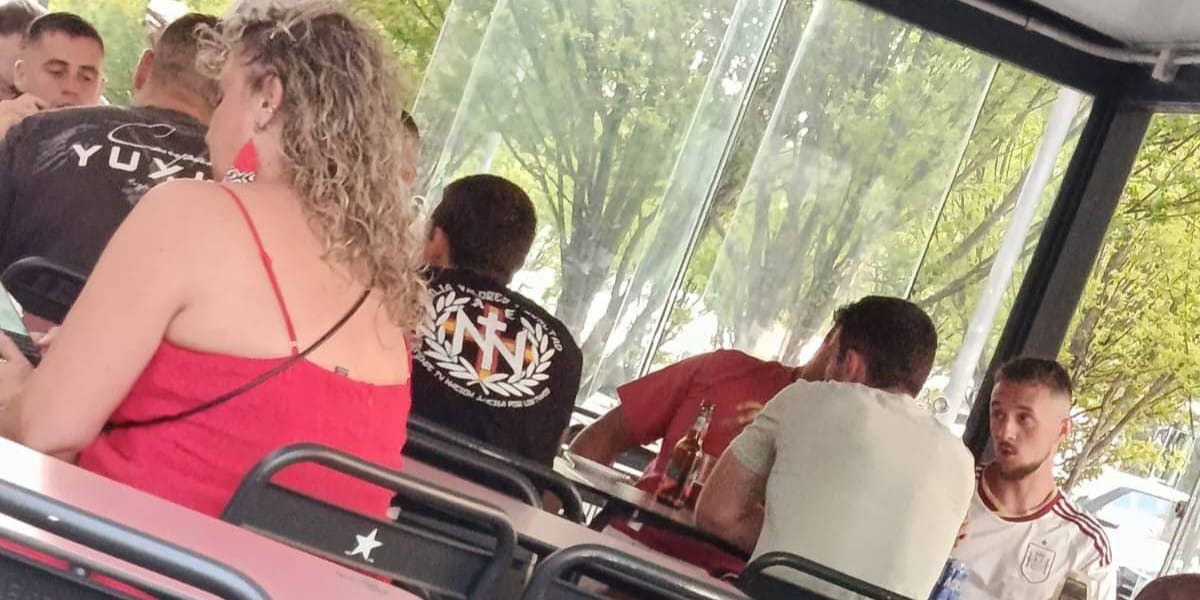 Respuesta contra un nazi en Berriozar