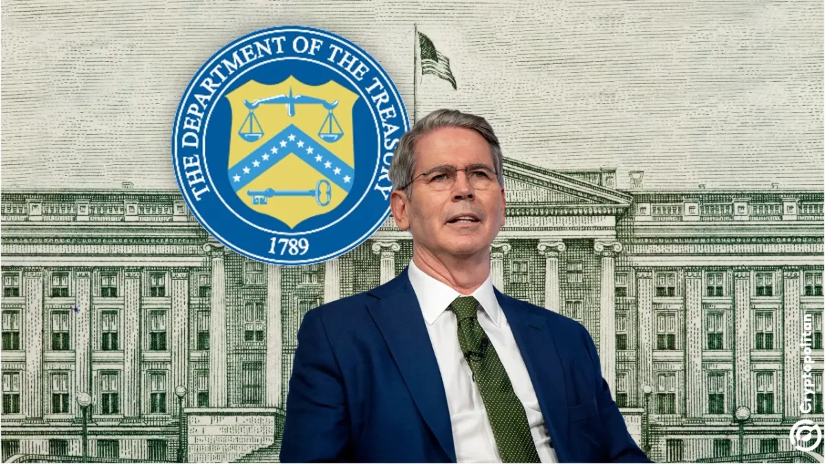 Imagen de archivo de Scott Bessent, secretario el Departamento del Tesoro de EEUU. Foto: vía cryptopolitan.com