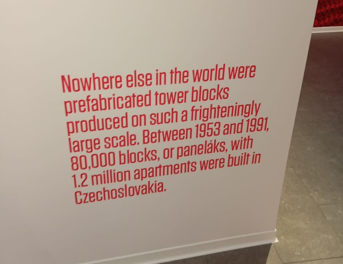 Un museo de Praga califica de “aterrador” que el socialismo construyera 1,2 millones de apartamentos