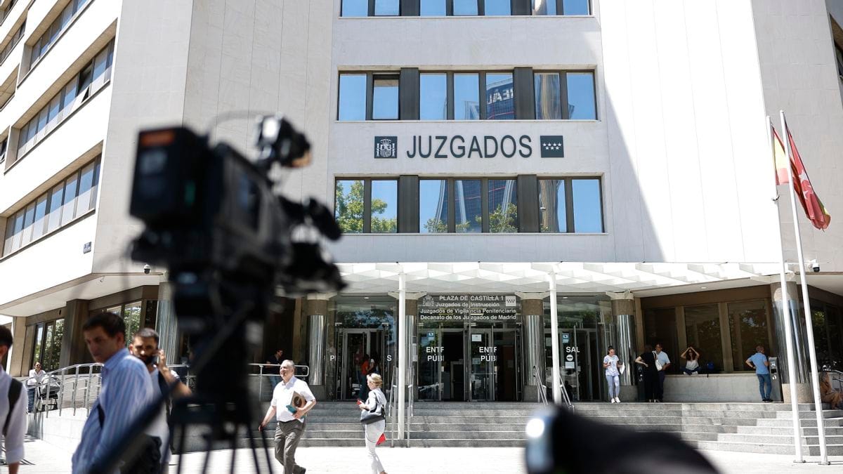 magen de archivo de la fachada de los Juzgados de Instrucción de Madrid. Foto: EFE/ Rodrigo Jimenez