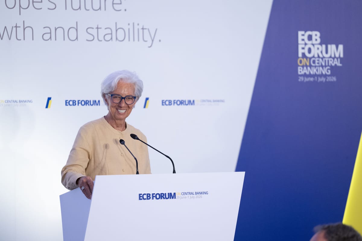 Imagen de archivo de Christine Lagarde, presidenta del Banco Central Europeo. Foto: @Lagarde (X)