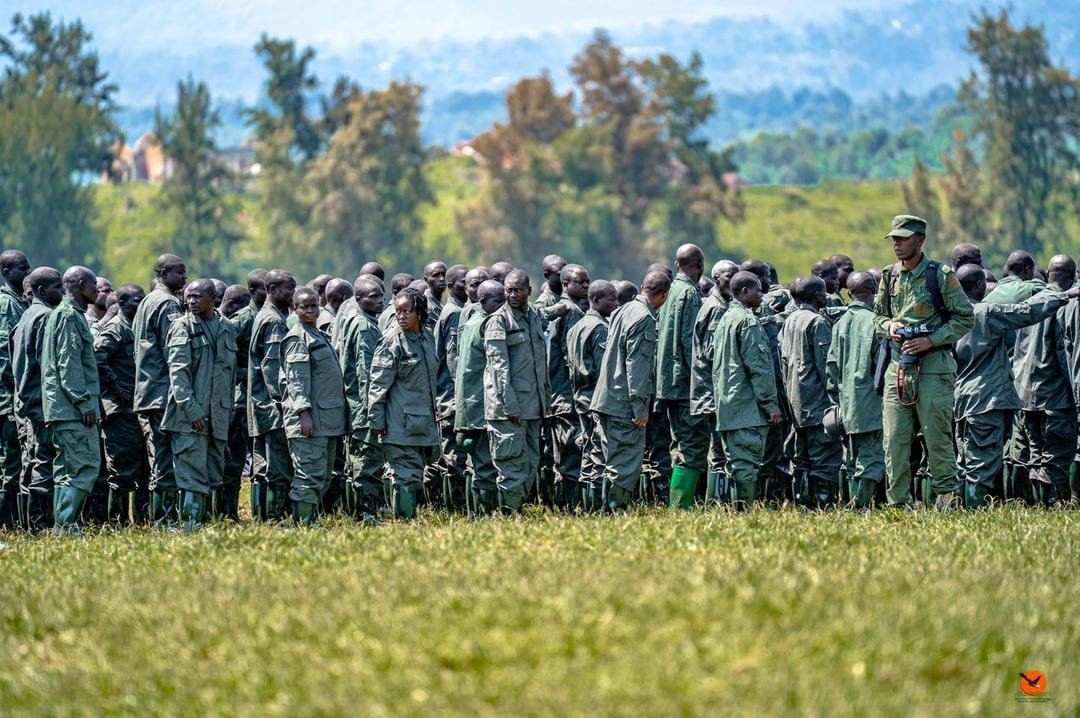 Reclutas del M-23 en la República Democrática del Congo. Foto: vía kivumorningpost.com