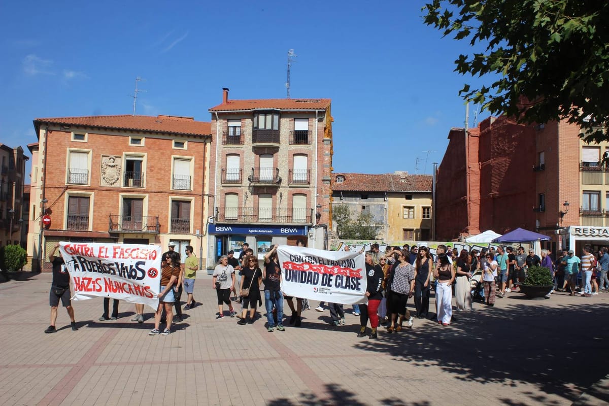 Vecinos de Belorado denuncian la agresión neonazi de Núcleo Nacional durante las fiestas