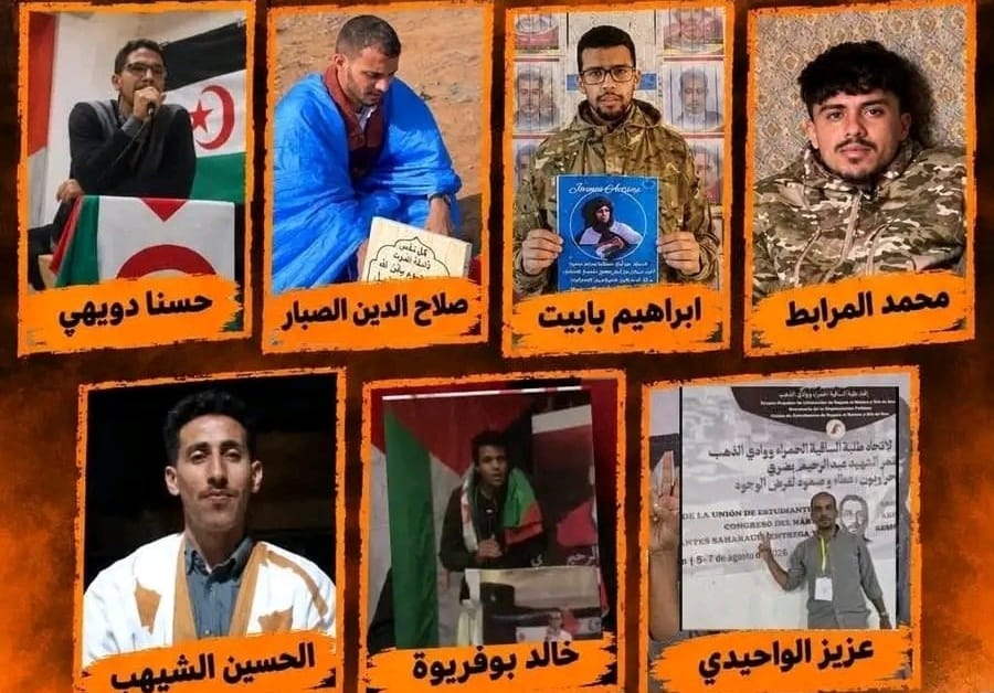 Seis militantes saharauis detenidos en Rabat durante una protesta por la liberación de presos políticos