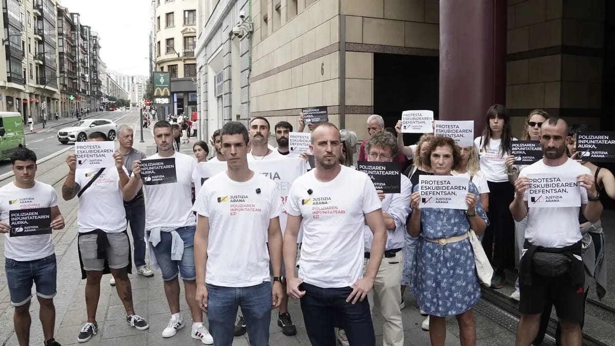 Los tribunales se niegan a investigar al responsable del ertzaina que mutiló a Iker Arana con una bala de foam