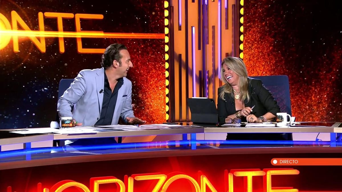 Iker Jiménez y Carmen Porter. Foto: cuatro.com