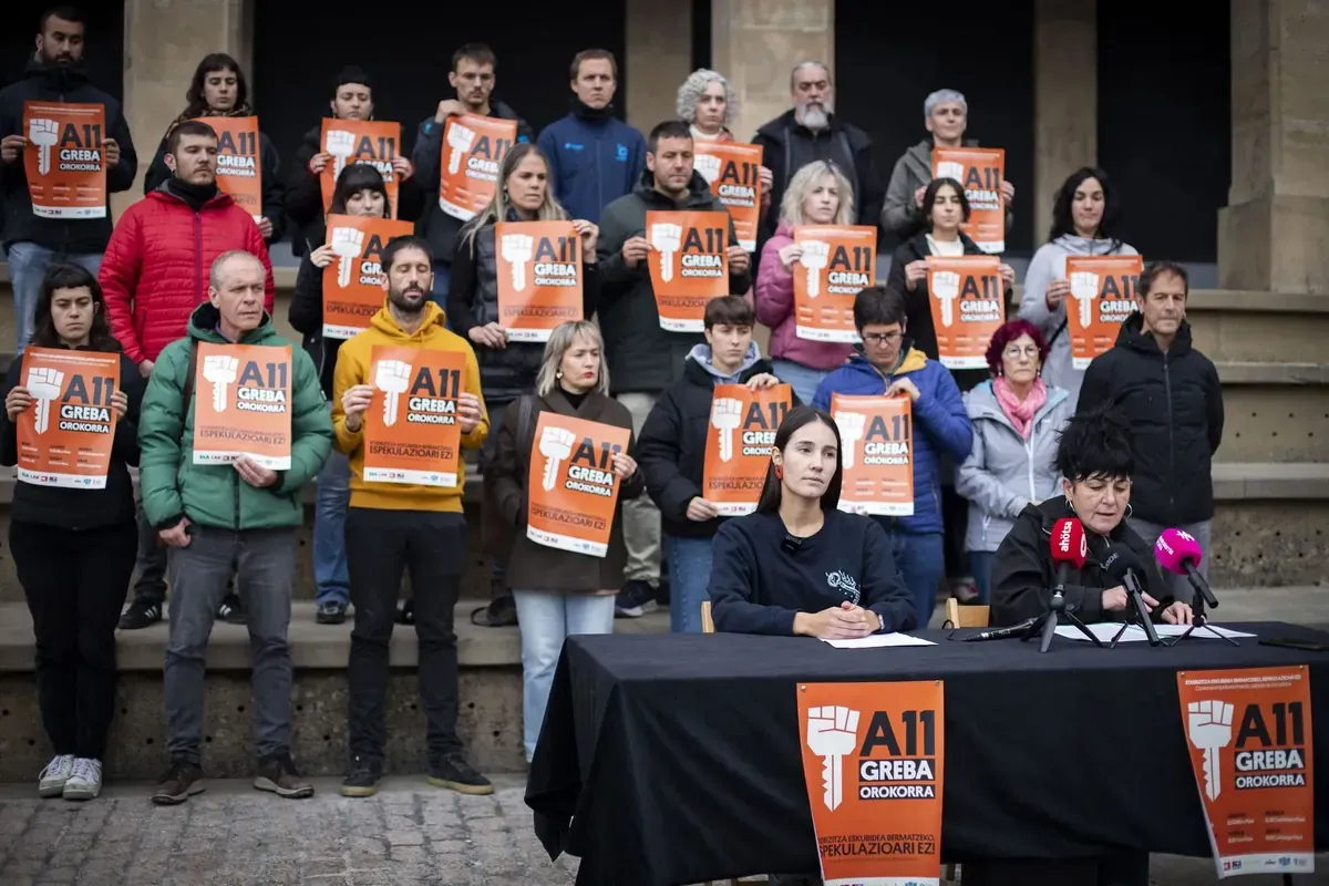 Los sindicatos de vivienda y la mayoría sindical, unánimes: “¡Para garantizar el derecho a la vivienda, no a la especulación!”
