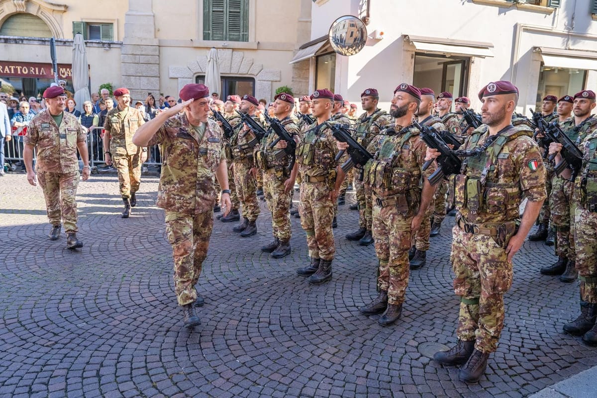 Imagen de archivo del Ejército Italiano. Foto: @Esercito (X)