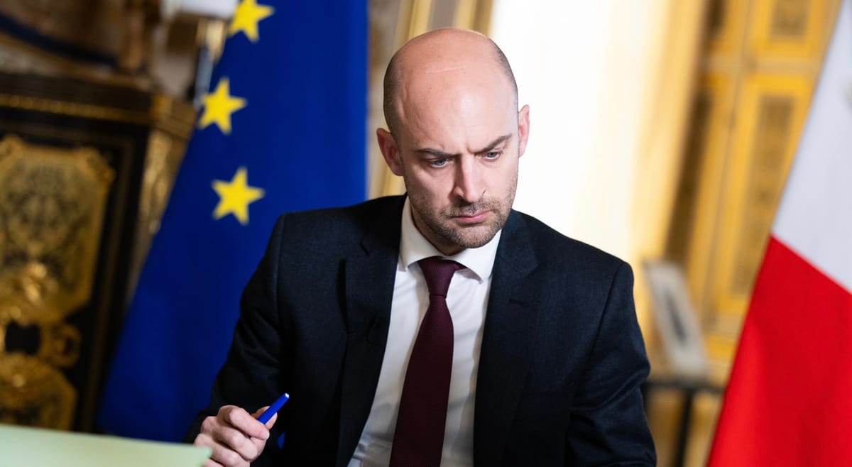 Imagen de archivo del ministro de Exteriores francés, Jean-Noel Barrot. Foto: @jnbarrot (X)