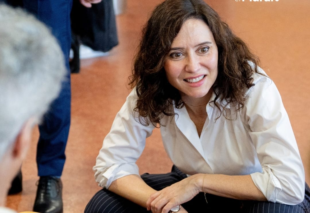 Isabel Díaz Ayuso, presidenta de la Comunidad de Madrid. Foto: @El_Plural (X)