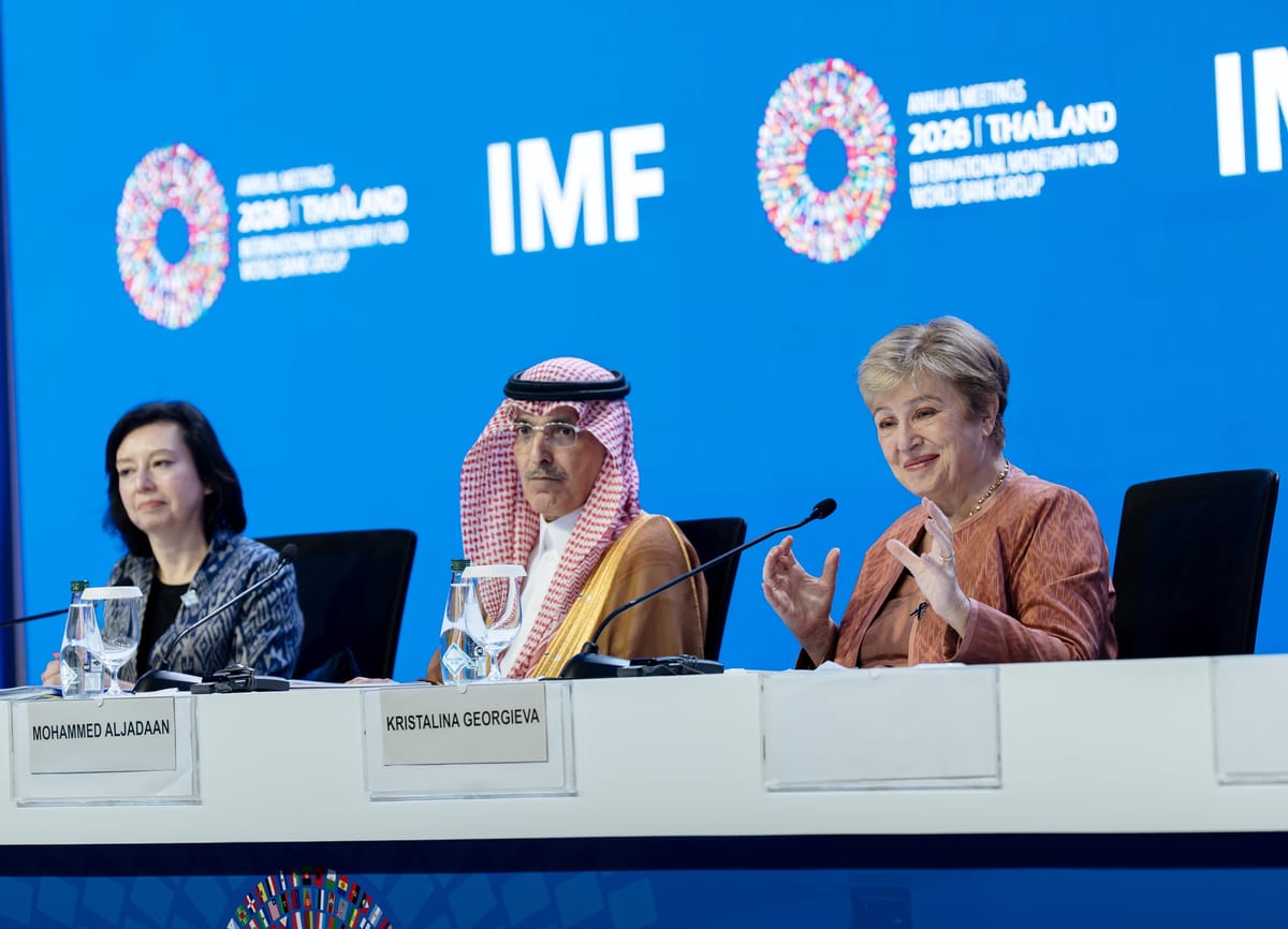 Reunión anual del Fondo Monetario Internacional en Tailandia. Foto: @IMFNews (X).