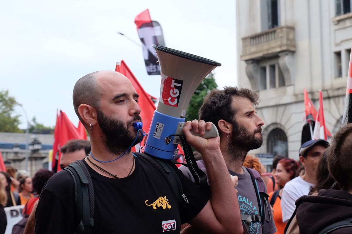 La afiliación de CCOO y UGT se estanca en Catalunya: la CGT crece un 40%