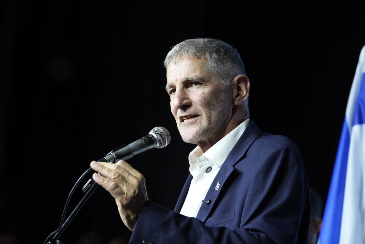 Yair Golan, líder de The Democrats. Foto: Yair Golan (X)