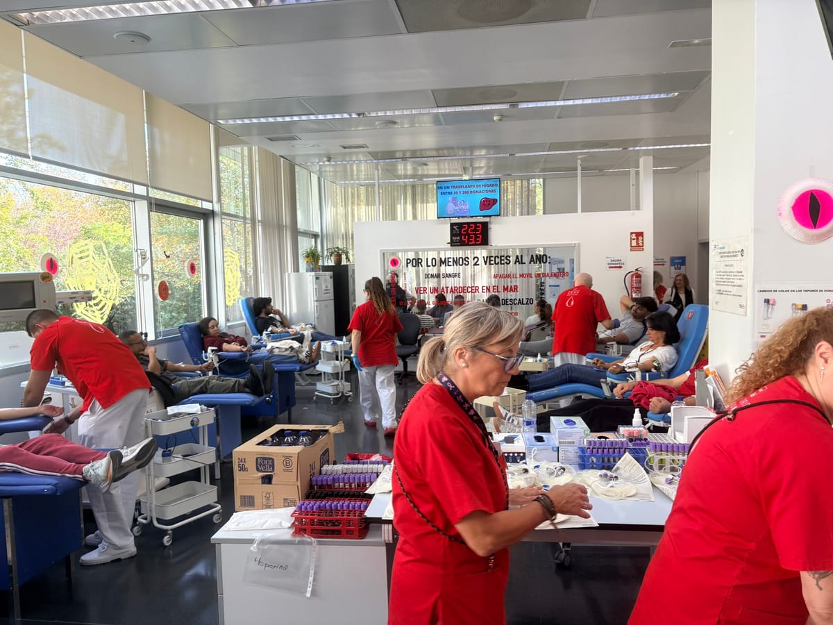 Más de 4.000 donaciones de sangre en Madrid tras la tragedia de Urda