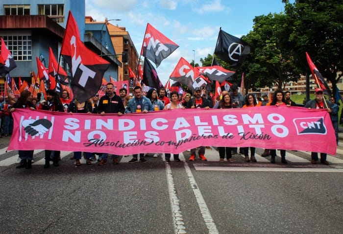 'Hacer sindicalismo no es delito': Campaña de financiación popular para Las 6 de la Suiza