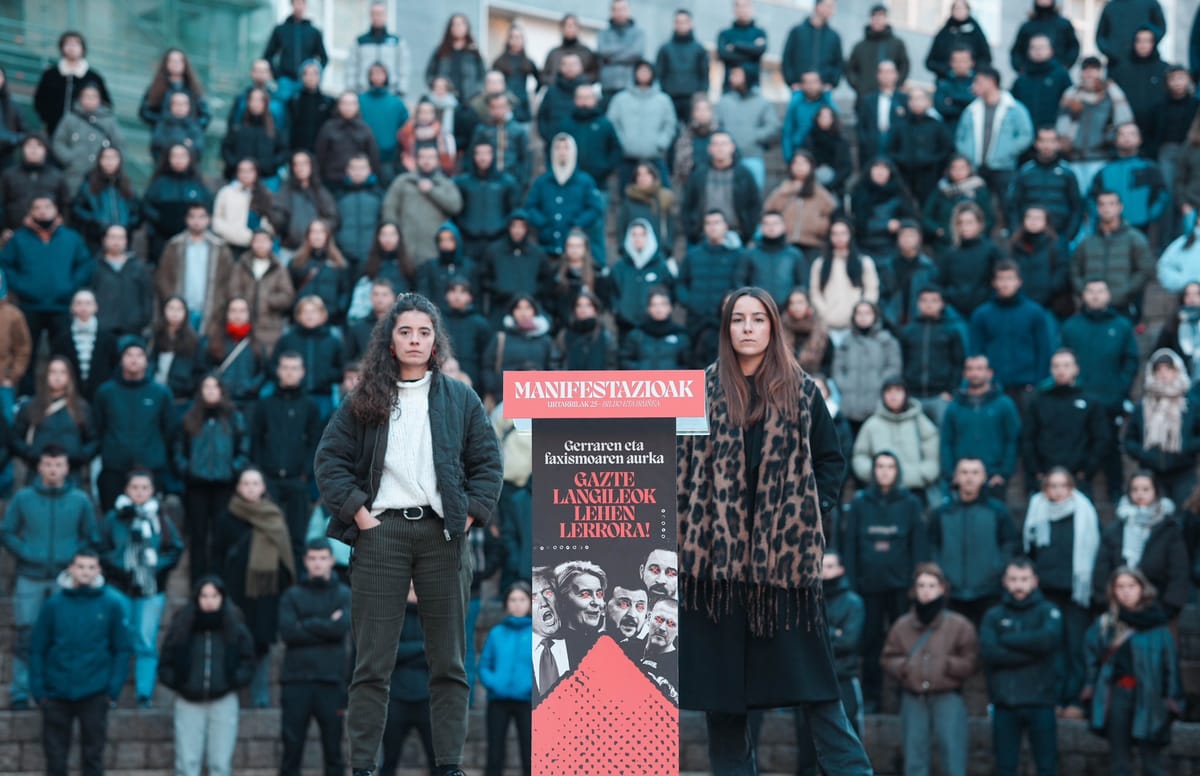 GKS convoca movilizaciones el 25 de enero contra la guerra y el fascismo