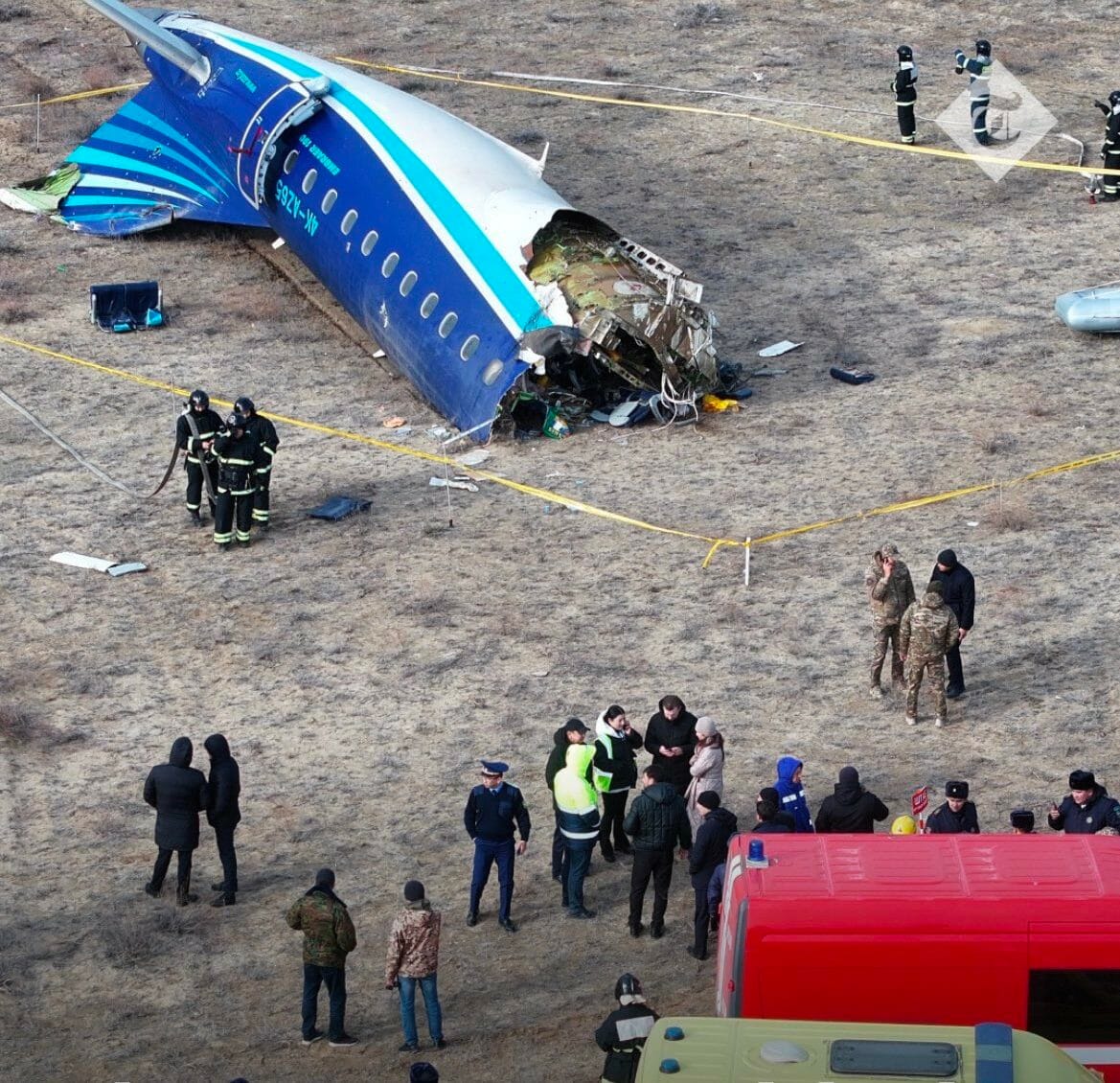 Ucrania acusa a Rusia de derribar el avión de pasajeros de Azerbaiyán