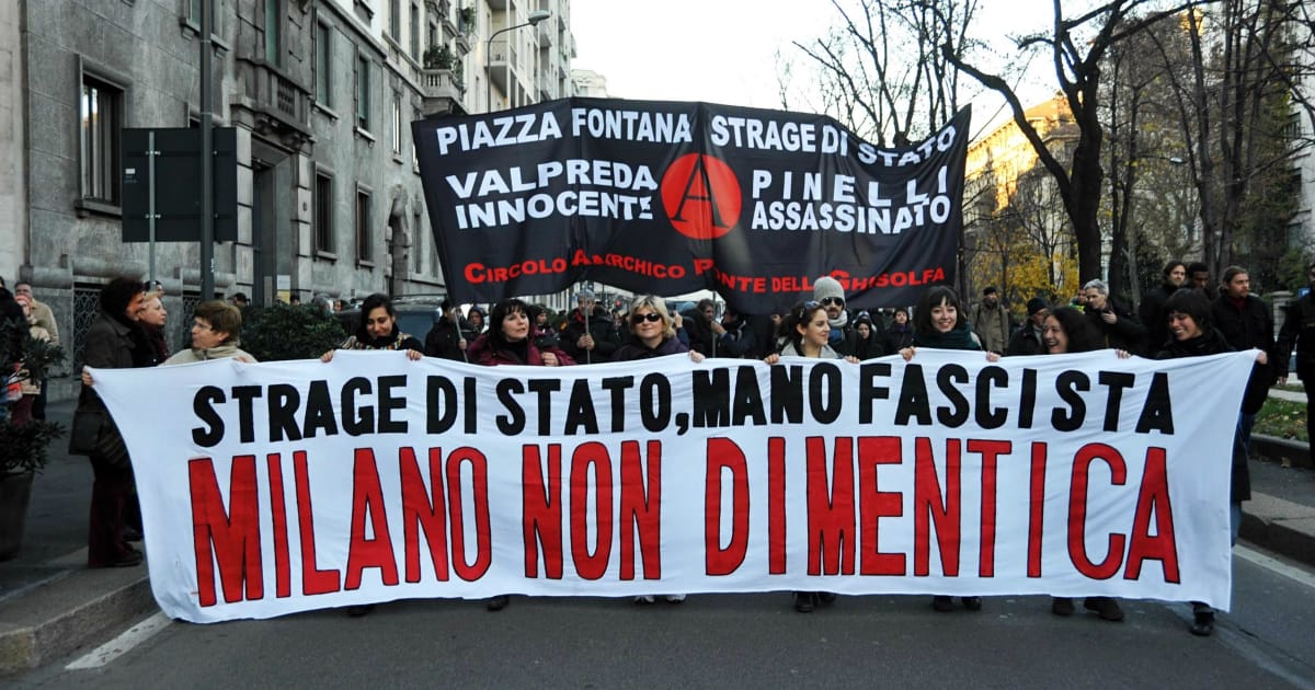 55 años del atentado de Piazza Fontana: la sombra de la Operación Gladio y la estrategia de la tensión