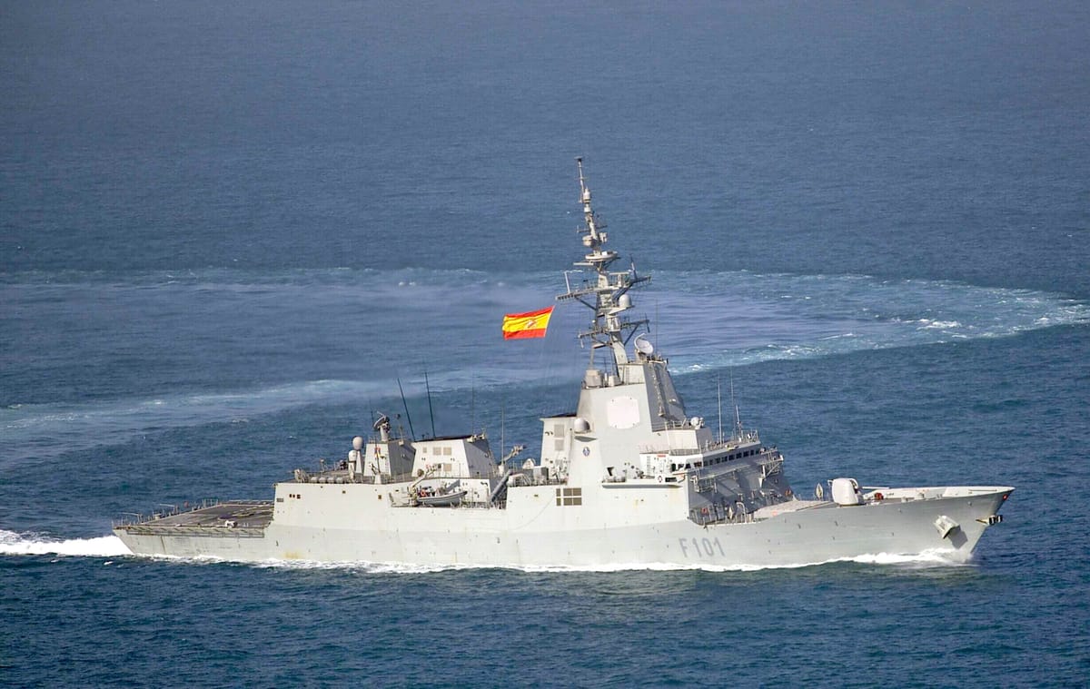 La Armada española planea desplegarse en el Indo-Pacífico en 2025