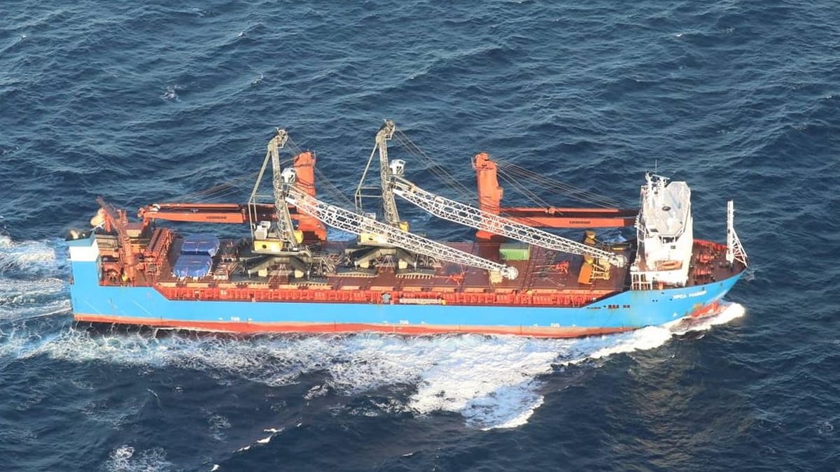 Un carguero ruso se hunde en el Mediterráneo