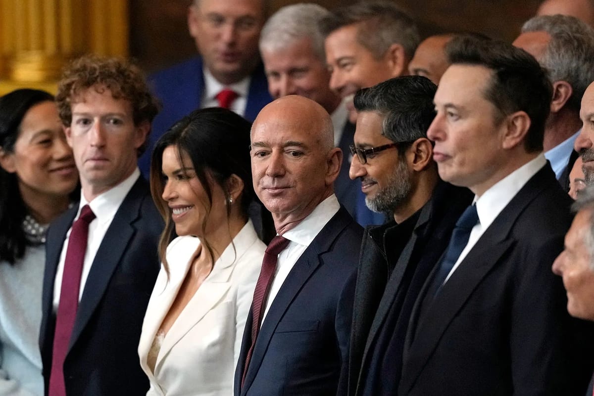 Las grandes tecnológicas pierden 2,3 billones de dólares desde el inicio del nuevo mandato de Trump
