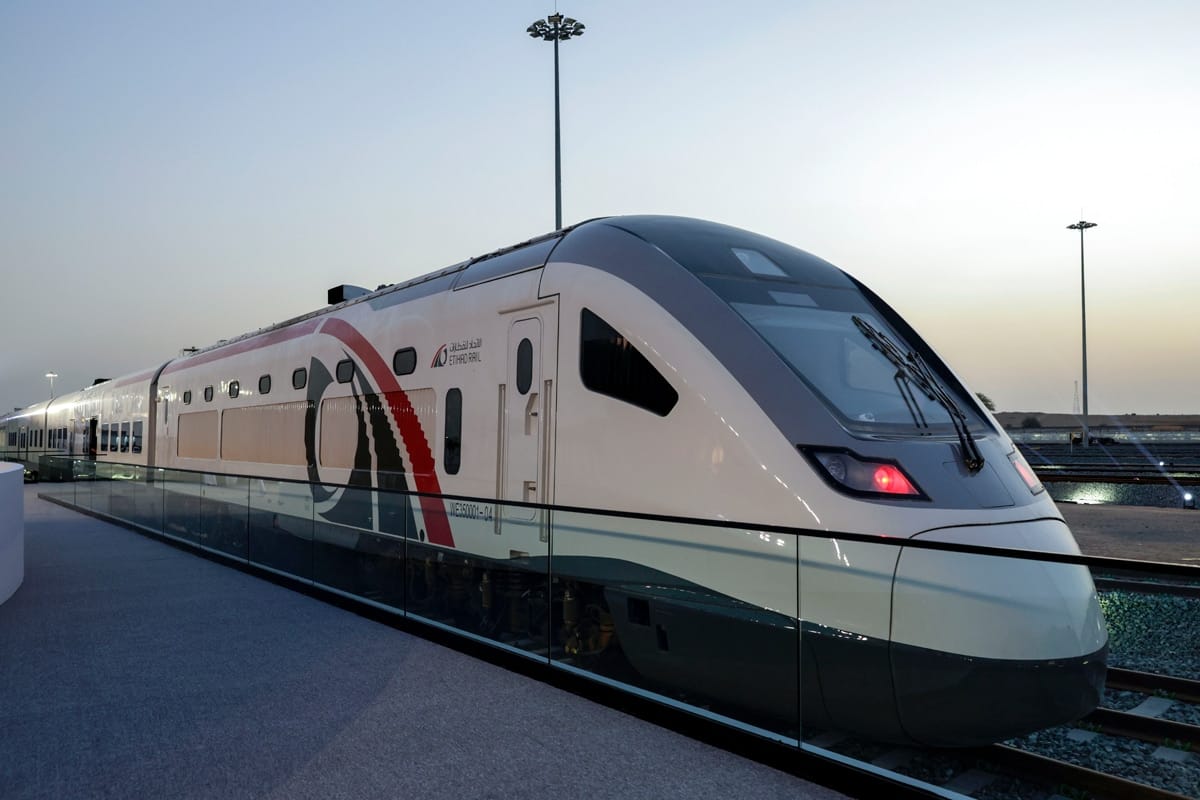 Etihad Rail anuncia tren de alta velocidad entre Abu Dabi y Dubái