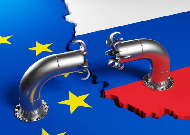 Las reservas de gas en Europa caen por debajo de la media, con el fin del suministro ruso a través de Ucrania