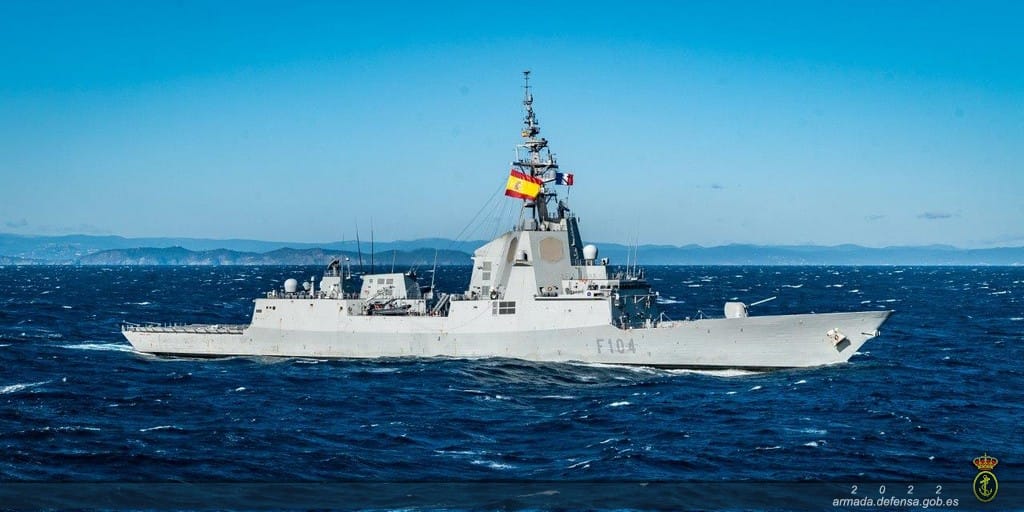 La Armada Española despliega la fragata ‘Méndez Núñez’ en su primera misión europea en el Indo-Pacífico