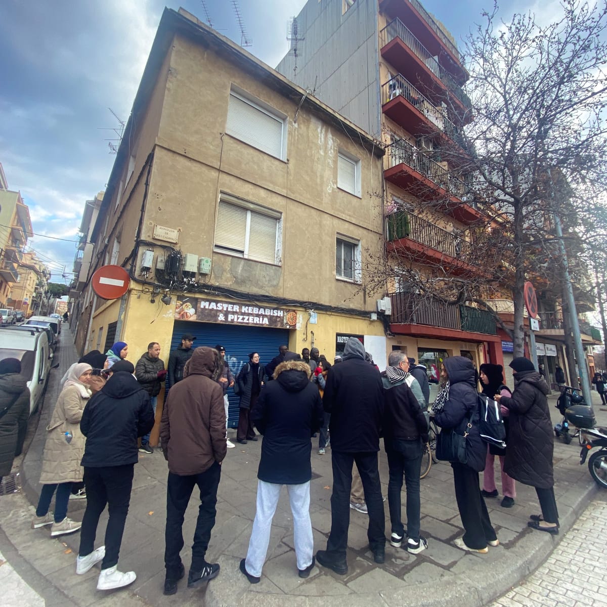 Detenido un militante del Sindicat d'Habitatge de Mataró durante un desahucio