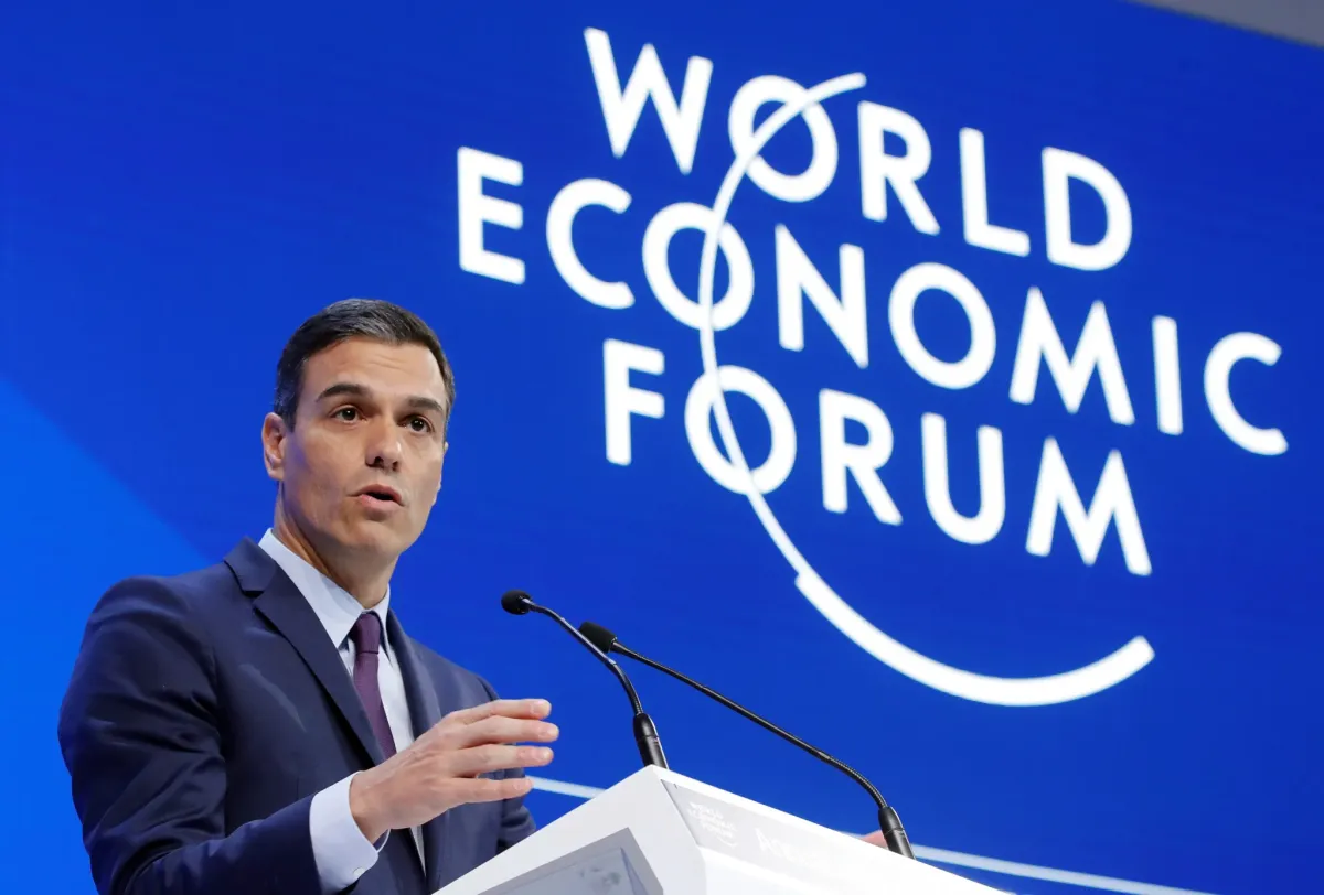 Sánchez defenderá "el modelo español" y se presentará como alternativa a "la internacional reaccionaria" en Davos