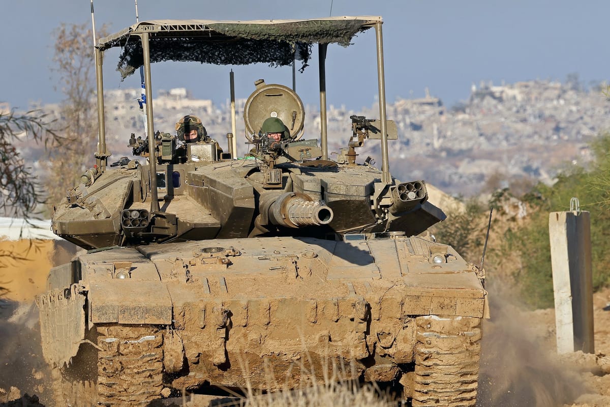 Dos palestinos muertos por fuego de tanque israelí en el sur de Gaza