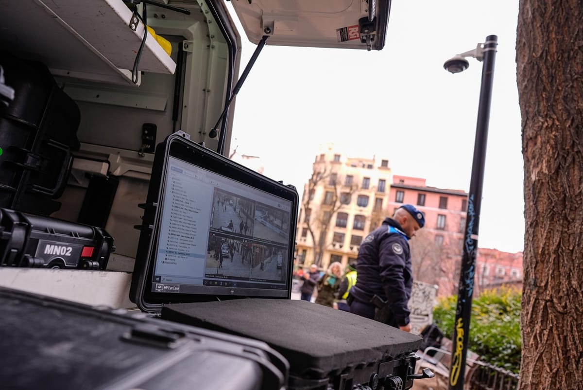 Madrid refuerza la vigilancia con cámaras de inteligencia artificial