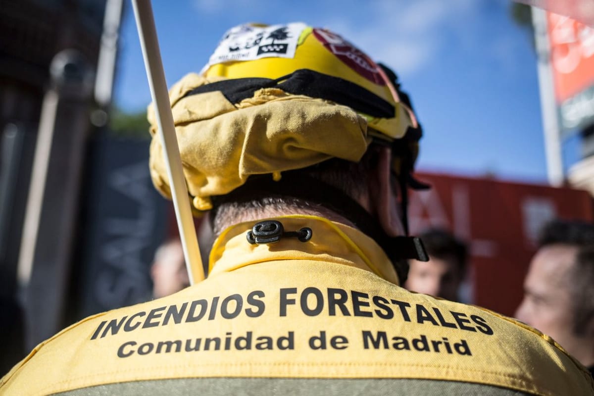 Los Bomberos Forestales de la Comunidad de Madrid exigen mejoras laborales tras más de 17 años sin convenio