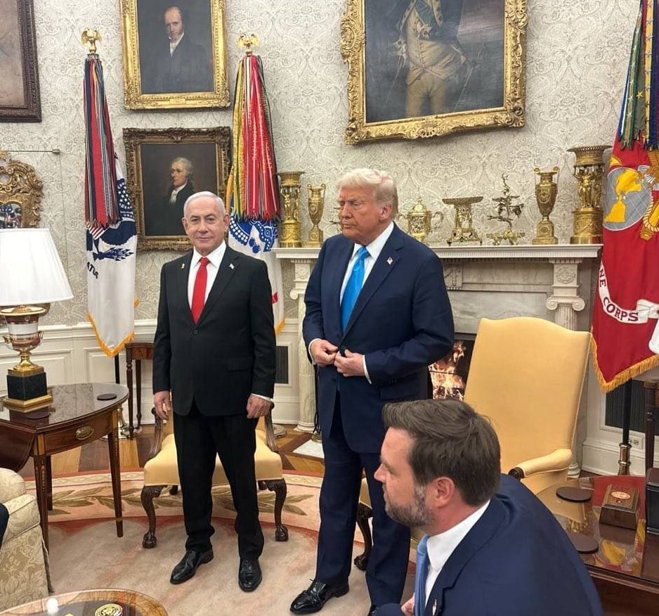 Trump promete que EEUU "tomará el control de Gaza" y Netanyahu asegura que "terminará el trabajo"