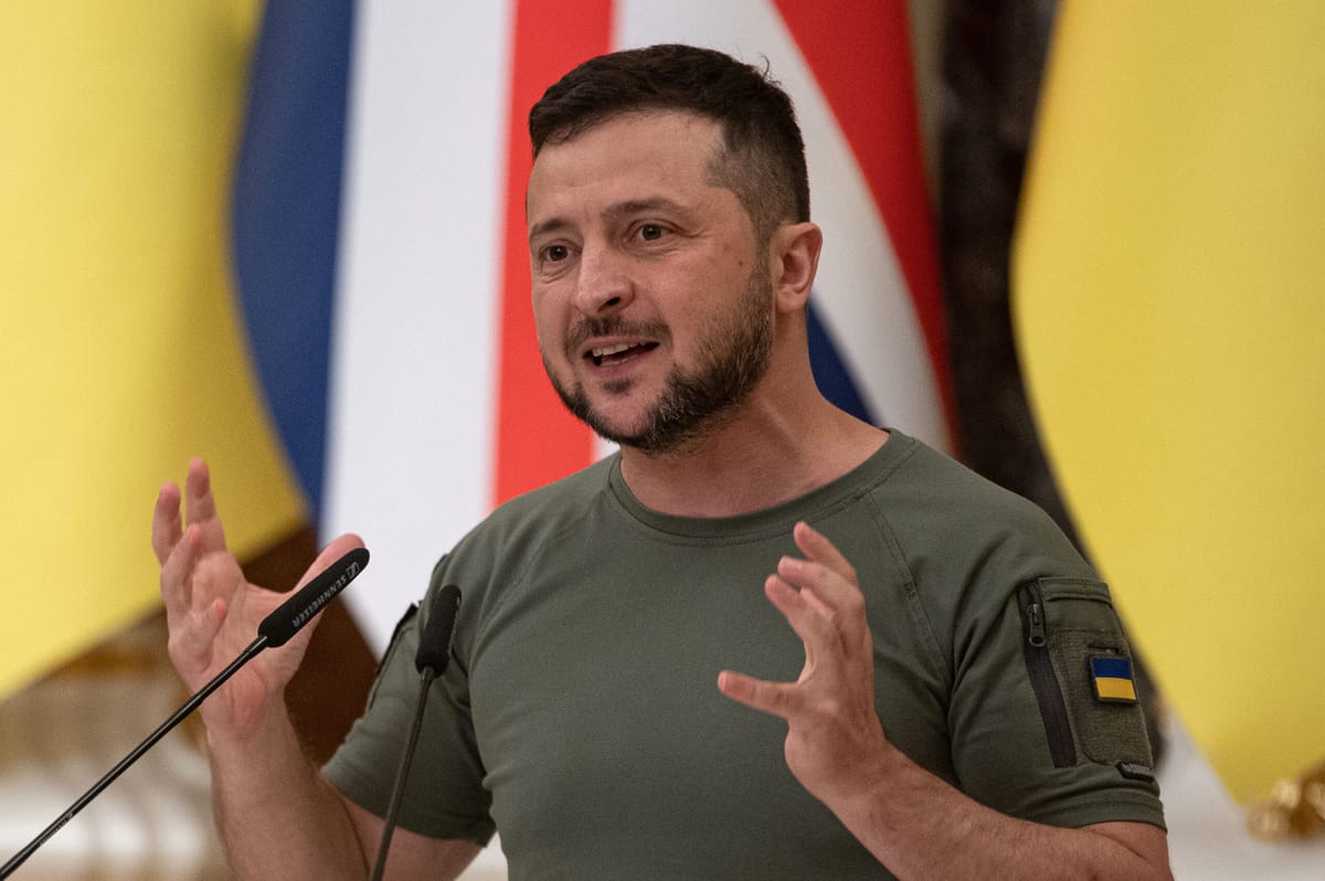Zelensky abre la puerta a negociar con Putin "si es la única opción para la paz"