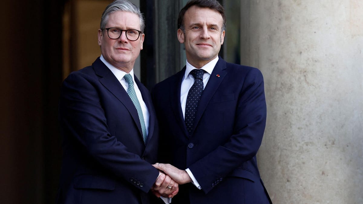 Macron y Starmer viajarán a la Casa Blanca