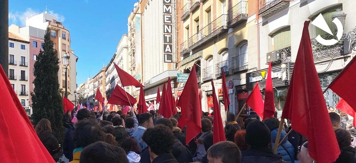 CJS se suma a la movilización por la educación pública del 23F en Madrid